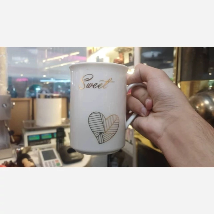 ماگ خط طلا