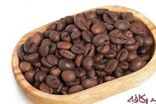 دانه قهوه پر کافیین