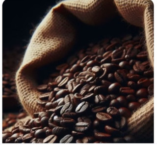 دانه قهوه کم کافیین