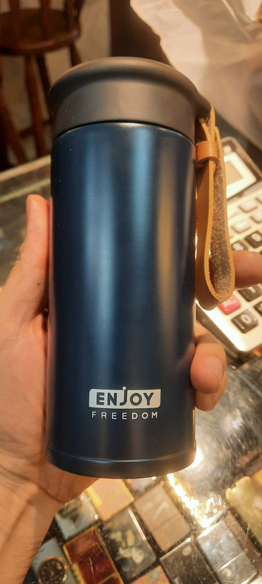 تراول ماگ دوجداره انجویی Enjoy با قابلیت حفظ دمای نوشیدنی گرم و سرد
