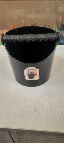 ظرف ناک باکس مشکی مدل استارباکس برای تفاله قهوه مخصوص باریستا