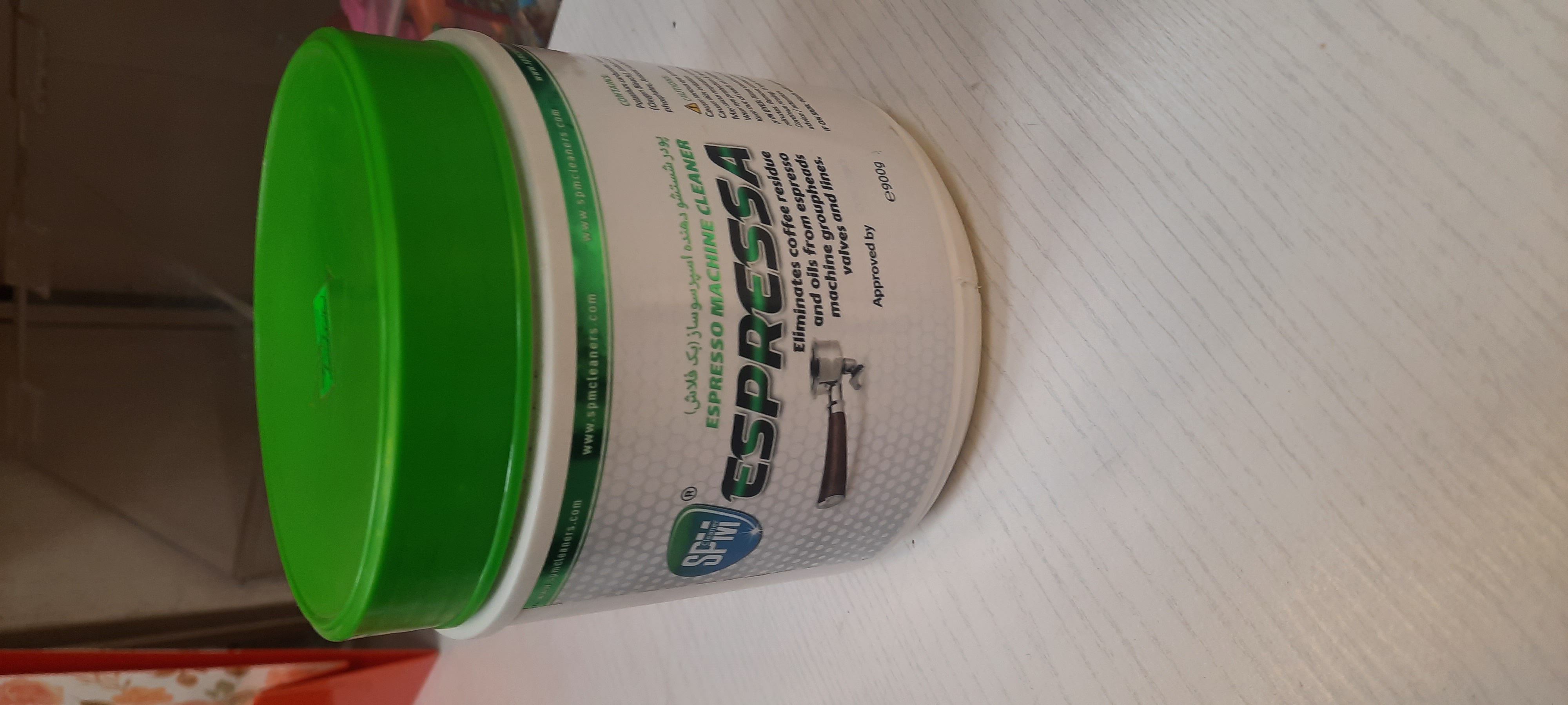 پودر شستشوی دستگاه اسپرسو برند اسپریسا مخصوص باریستا