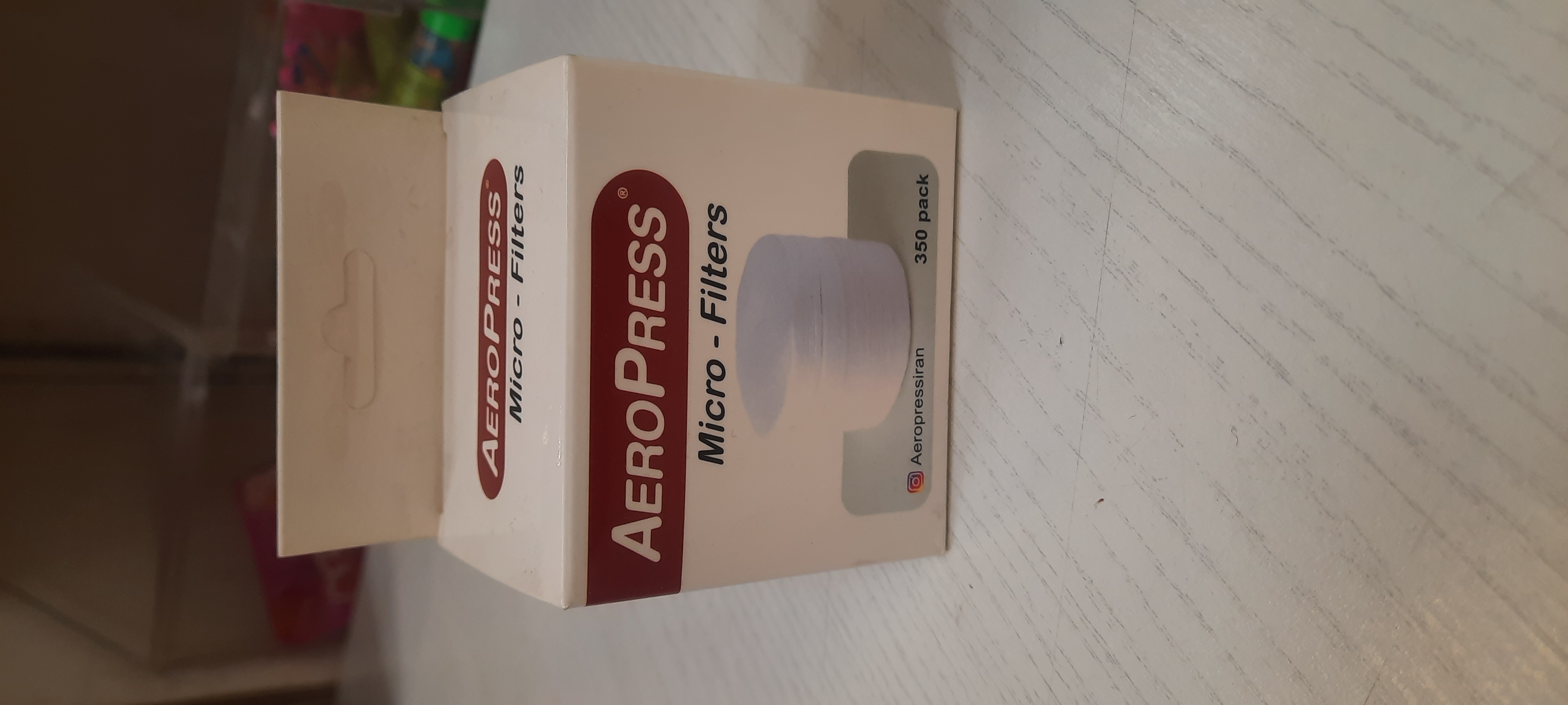 فیلترهای کاغذی گرد مخصوص دستگاه قهوه ساز ایروپرس