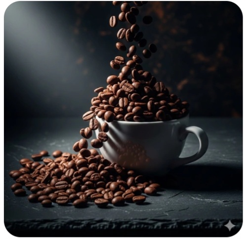 دانه قهوه 80 ٪ به ۲۰٪