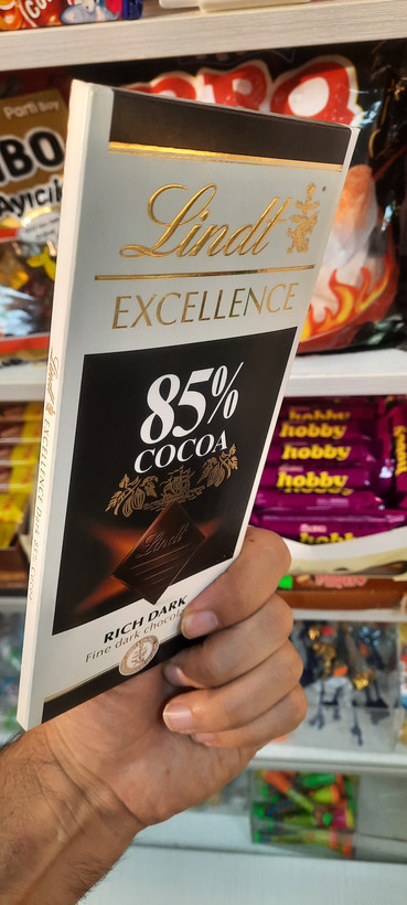 شکلات تلخ لینت ۸۵ درصد Lindt 🍫