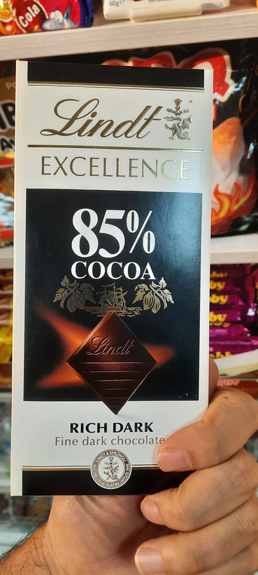 شکلات تلخ لینت ۸۵ درصد Lindt 🍫